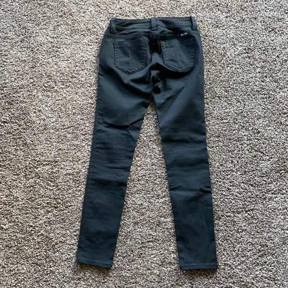 Miss Me Black Skinny Jeans with front zipper pockets - Picture 4 of 6